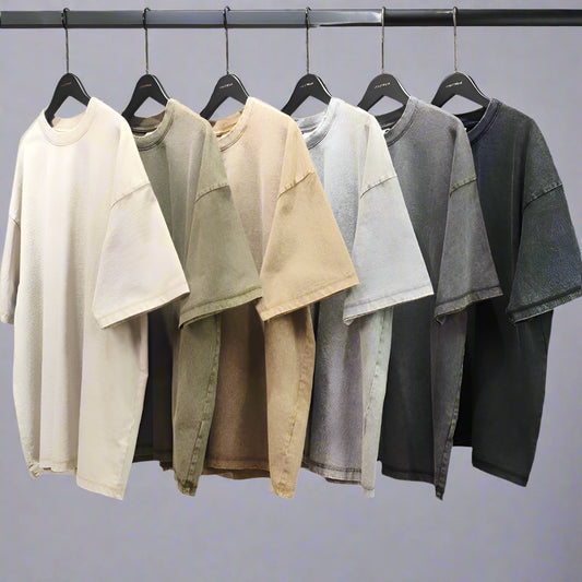 Batik Washed Oversized Tee