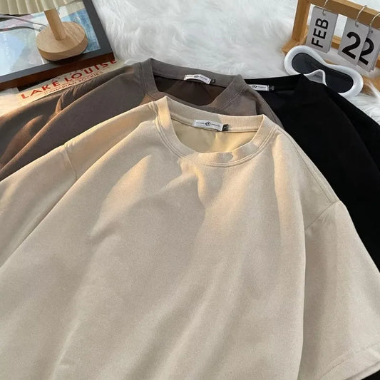 Loose Crew Neck Oversized Tee