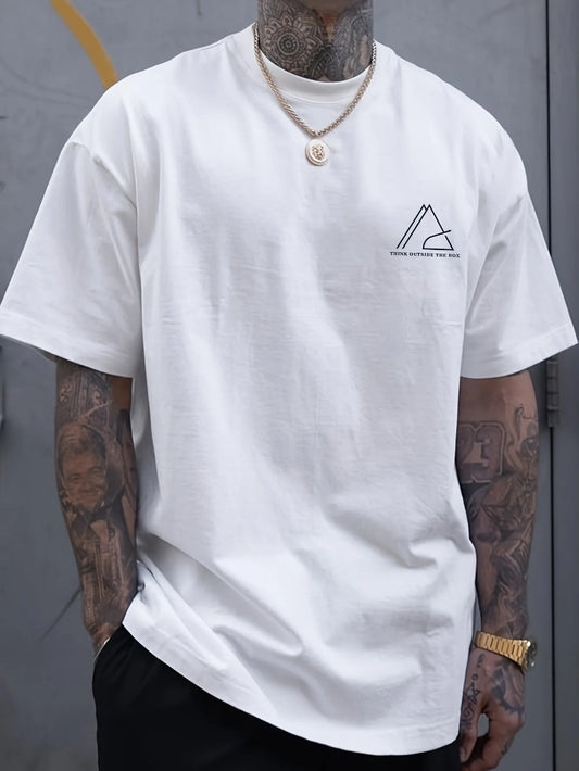 Creative Geometric Graphic Tee
